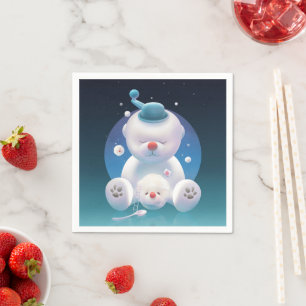 Bichon Ice Shaver Dreamland Napkin