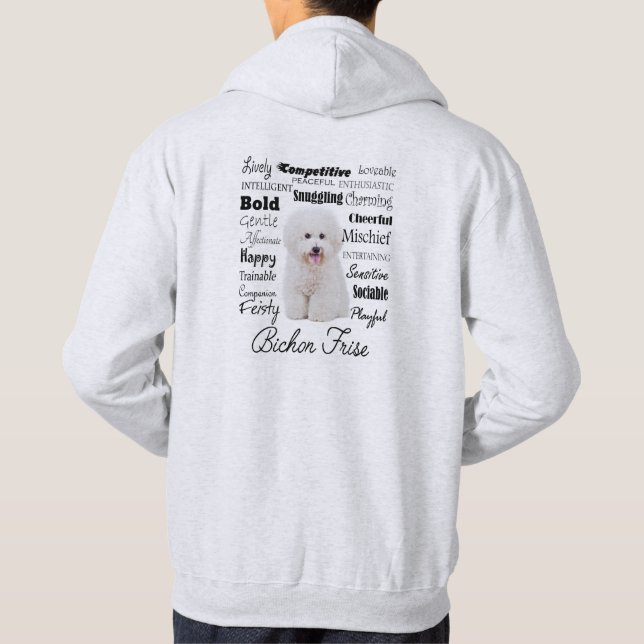 Bichon Traits Hoodie (Back)