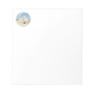 Bichons at the Beach Notepad