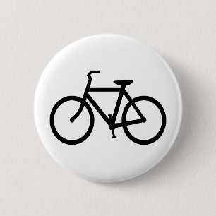 Bicycle 6 Cm Round Badge