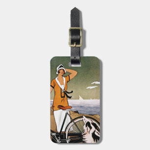 Bicycle Ad, 1925 Luggage Tag