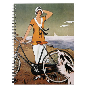 Bicycle Ad, 1925 Notebook