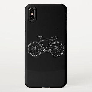 Bicycle Amazing Anatomy Cycling iPhone Case