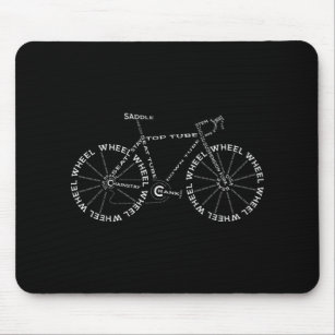 Bicycle Amazing Anatomy Cycling Mouse Pad
