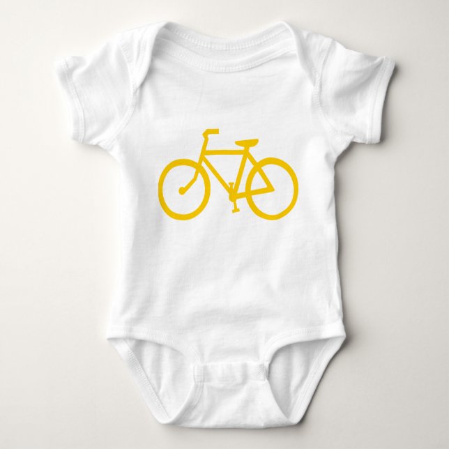 Bicycle Baby Bodysuit (Front)