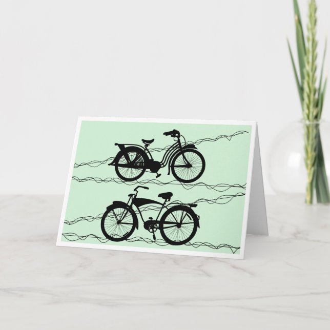Bicycle Bicycle Black 1 Card (Front)
