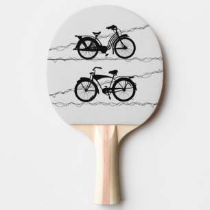 Bicycle Bicycle Black 1 Ping Pong Paddle