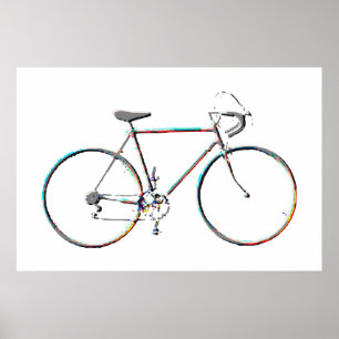bicycle = bike = biking . nice poster
