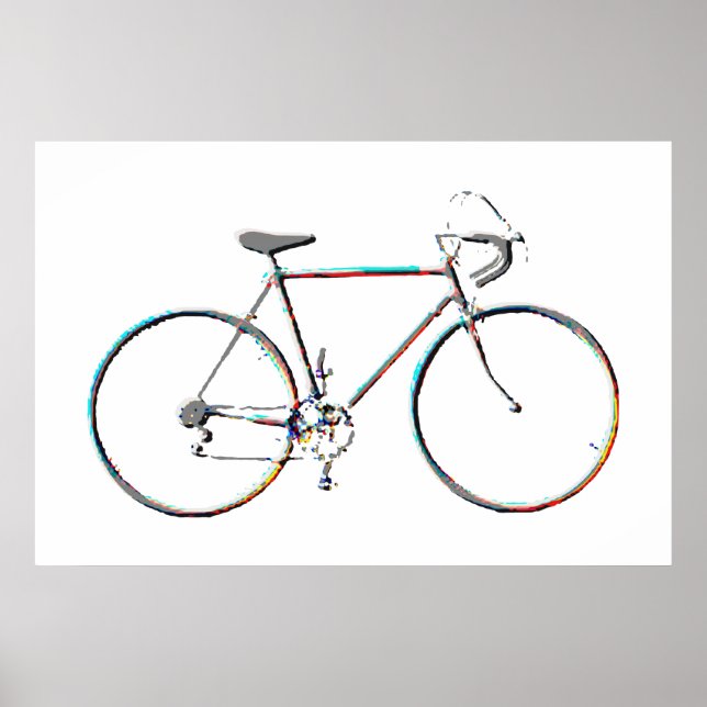 bicycle = bike = biking . nice poster (Front)