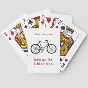 Bicycle Bike custom personalised Playing Cards