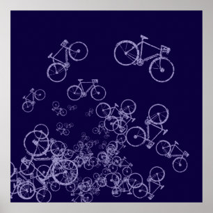 bicycle . bike / cycling nice poster