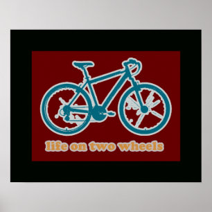bicycle . bike / cycling nice poster