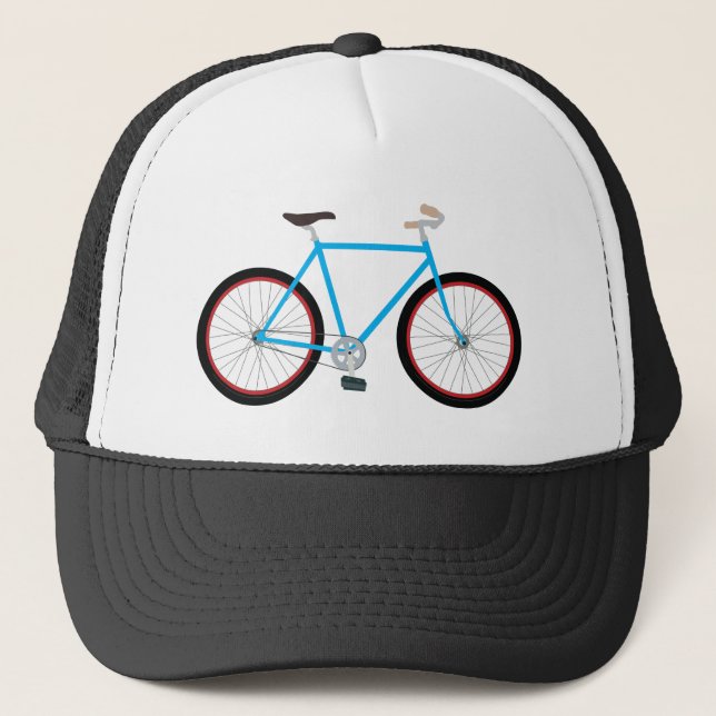 Bicycle Bike Design Trucker Hat (Front)