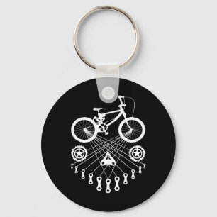 Bicycle Bike Mtb Bmx Biker Cyclist Cycling Bicycle Key Ring