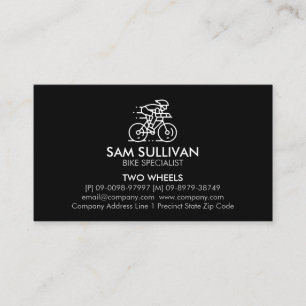 Bicycle Bike Repair Cyclist Business Card