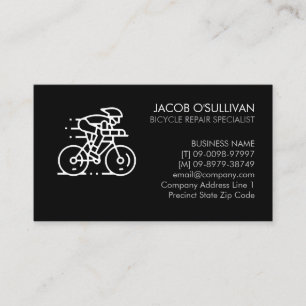 Bicycle Bike Repair Cyclist Business Card