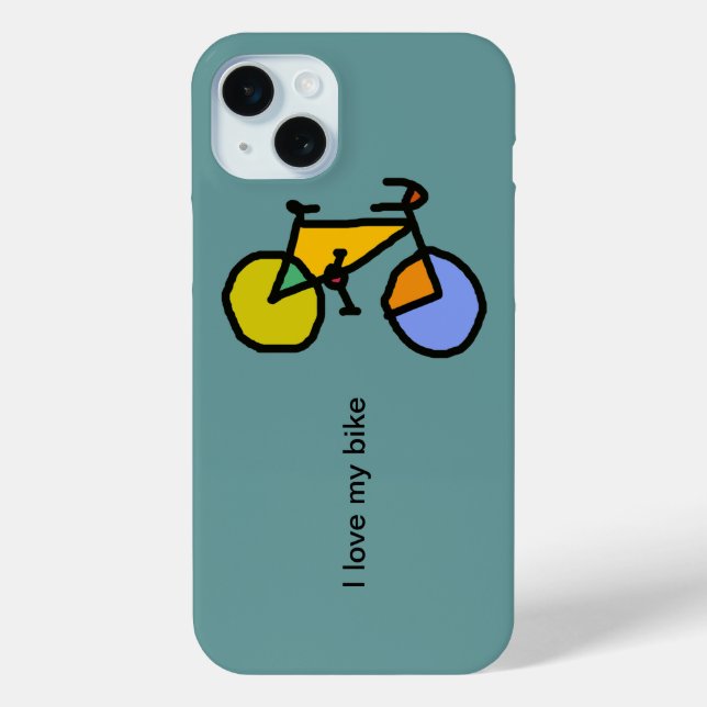 bicycle : bikes ; cyclist cool Case-Mate iPhone case (Back)