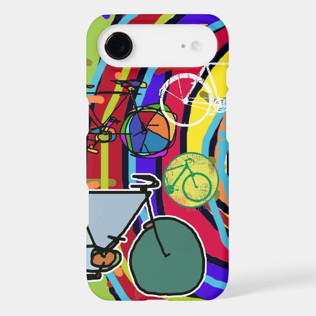 bicycle : bikes ; cyclist cool Case-Mate iPhone case (Back)