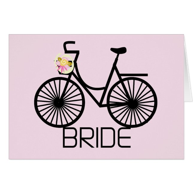 Bicycle Bride Tshirts and Gifts (Front Horizontal)