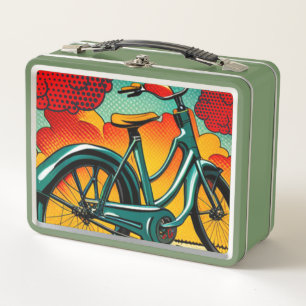 Bicycle Brilliance Metal Lunch Box