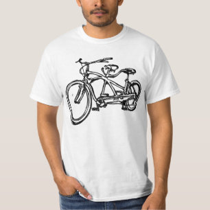 Bicycle built for 2 (antique schwinn tandem) bike T-Shirt