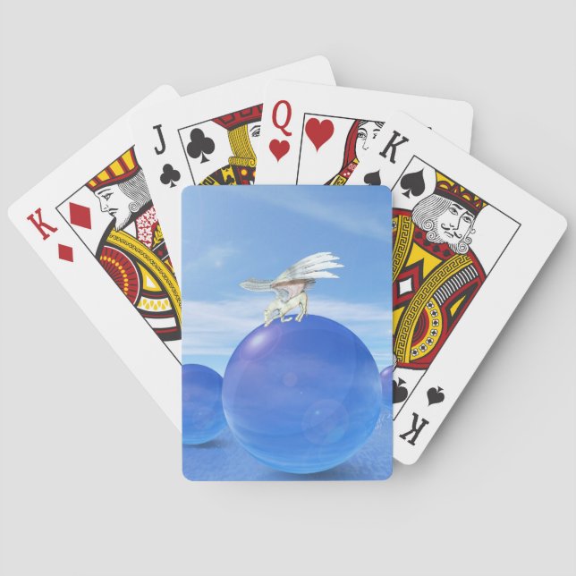 Bicycle Card Template - Customised (Back)