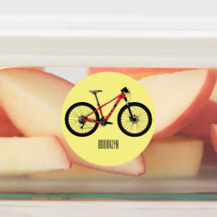 Bicycle cartoon illustration