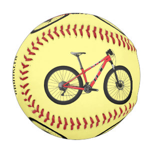 Bicycle cartoon illustration baseball