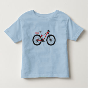 Bicycle cartoon illustration toddler T-Shirt