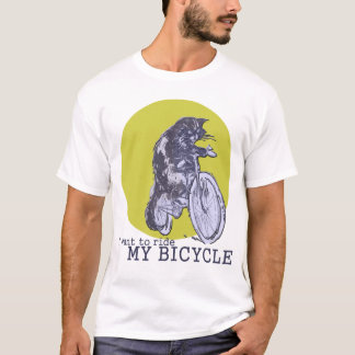 Bicycle Cat T-Shirt
