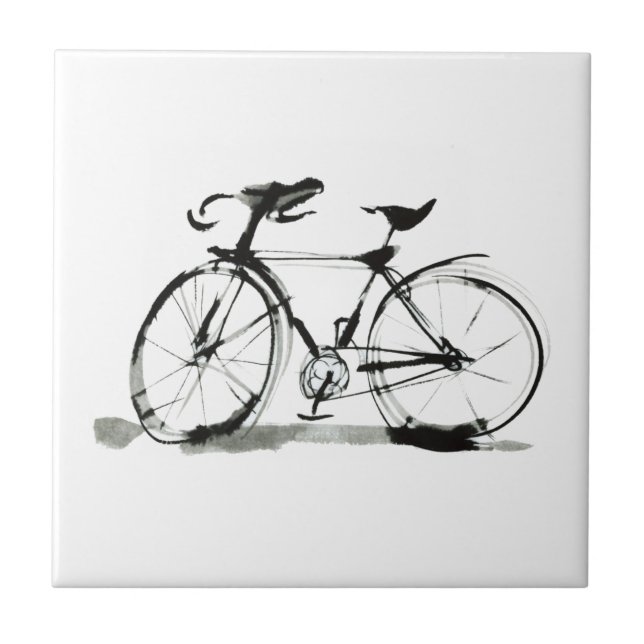 Bicycle Ceramic Tile (Front)