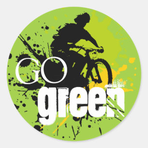 Bicycle Classic Round Sticker