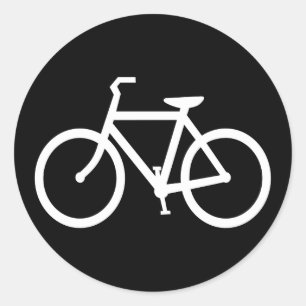 Bicycle Classic Round Sticker