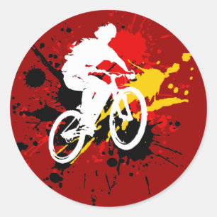 Bicycle Classic Round Sticker