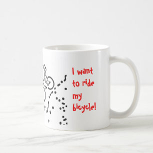 bicycle coffee mug