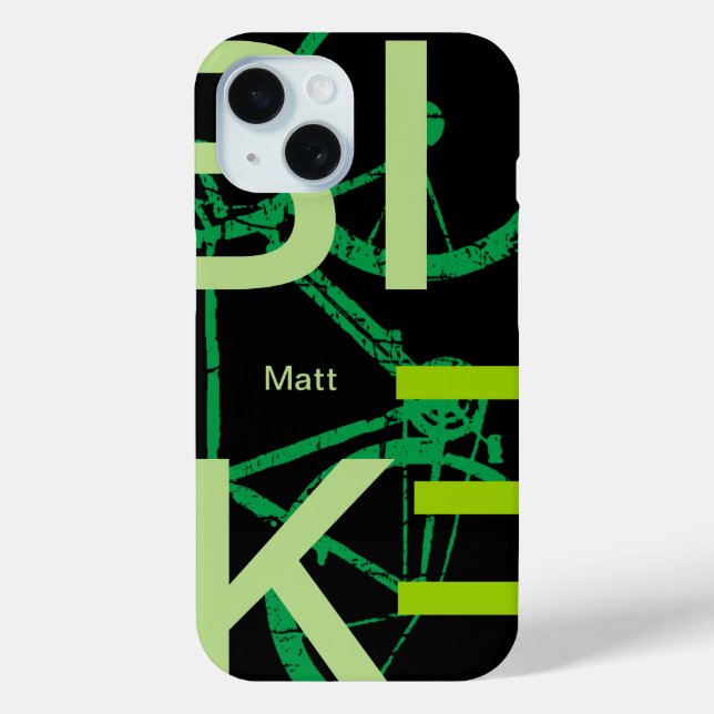 bicycle cool and personalised Case-Mate iPhone case (Back)