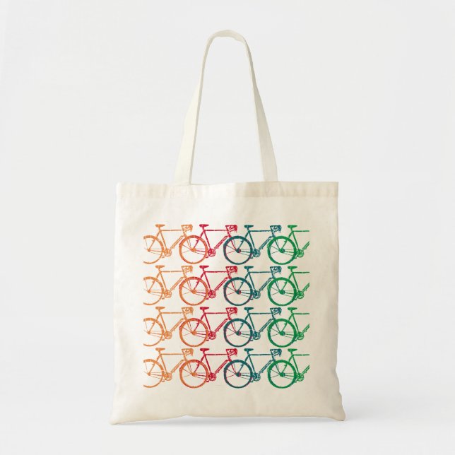 bicycle / cool bike . biking tote bag (Front)