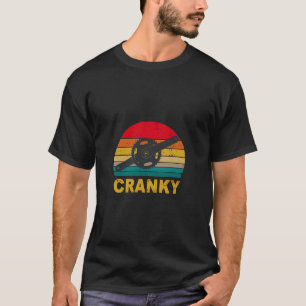 Bicycle Cranky Retro Vintage Cycling Lovers Gifts T-Shirt
