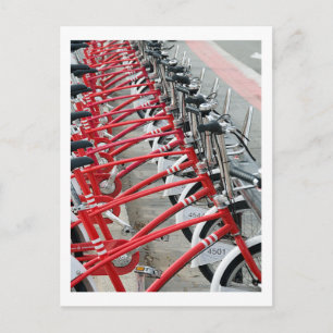 Bicycle Cycle Bicycling Cycling Barcelona Spain Postcard