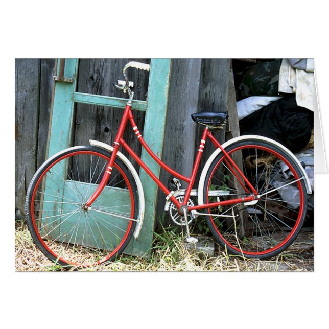 Bicycle Cycle Bicycling Cycling Old Shed (Front Horizontal)
