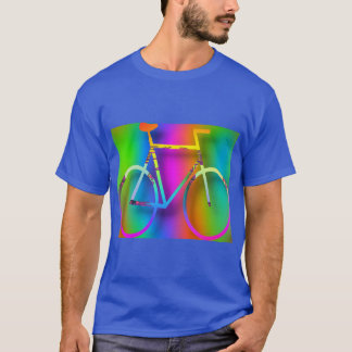 Bicycle Cycling Bike Royal Blue   T-Shirt