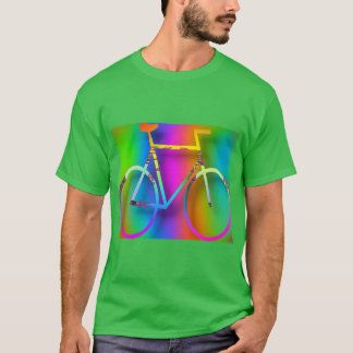 Bicycle Cycling Bike Shamrock Green   T-Shirt