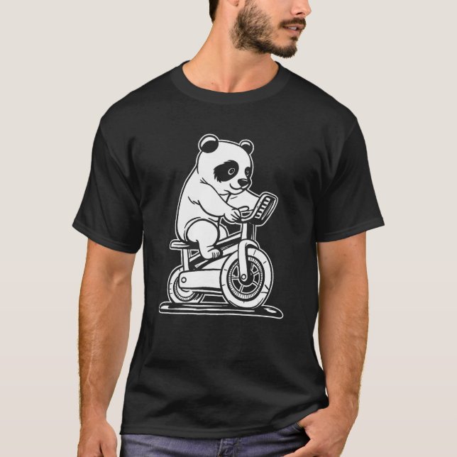 Bicycle Cyclist Bike  Indoor Cycling T-Shirt (Front)