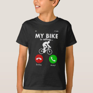 Bicycle Cyclist Funny Gift Present Idea T-Shirt