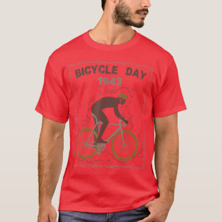 Bicycle Day 1943 Funny Cycling Tee