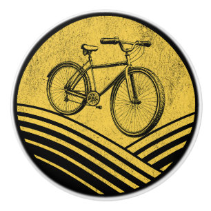 Bicycle design ceramic knob