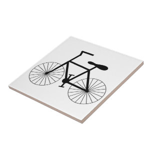 Bicycle Design Ceramic Tile