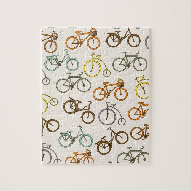bicycle design jigsaw puzzle (Vertical)