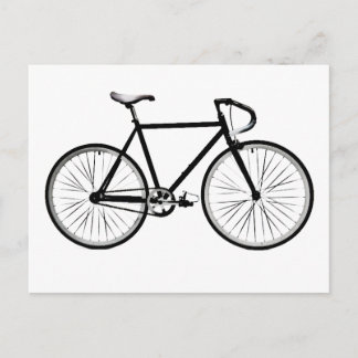 bicycle design postcard