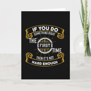Bicycle - First time is not hard enough Card